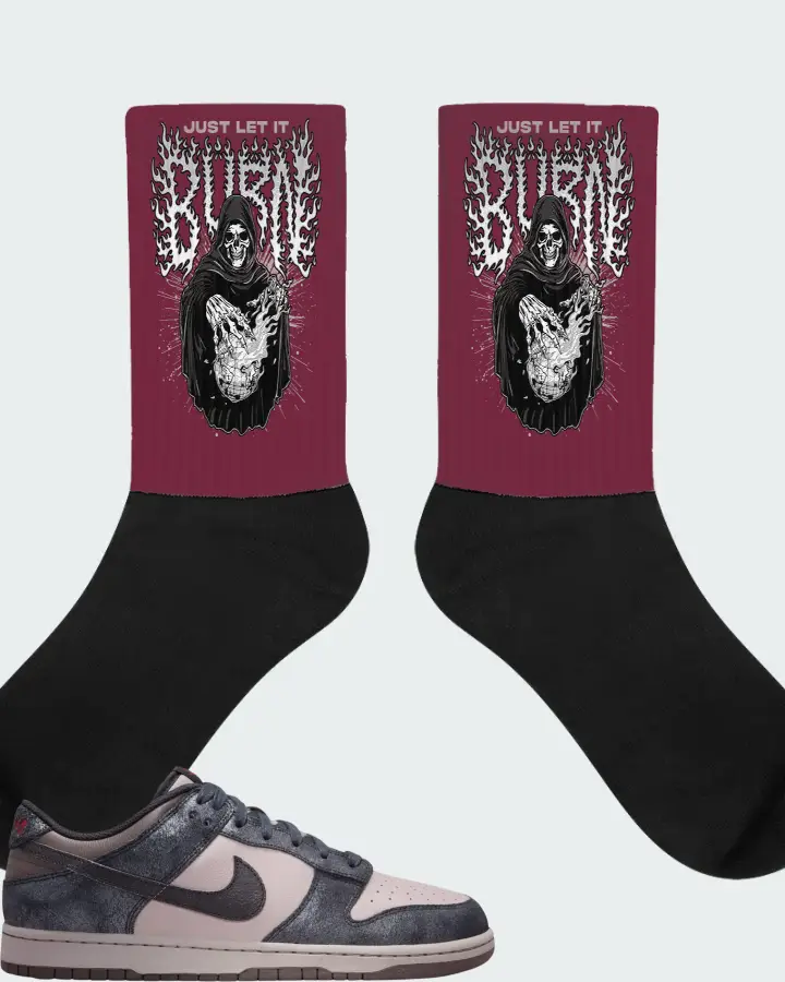 Nike Dunk Low NYC CBGB Matching Socks