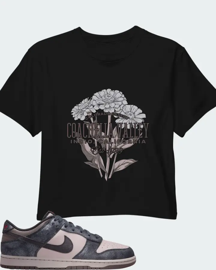Nike Dunk Low NYC CBGB Matching Crop Top