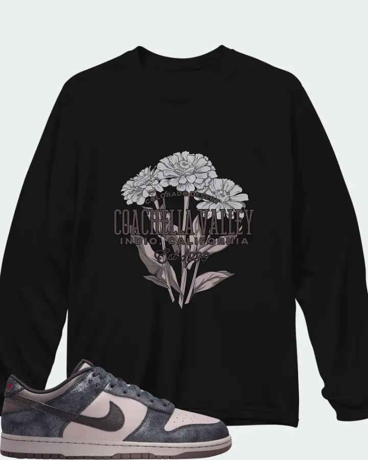 Nike Dunk Low NYC CBGB Matching Long Sleeve T-Shirt