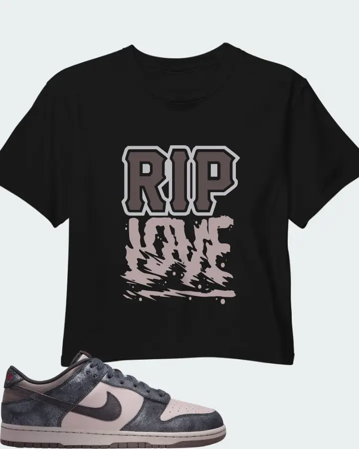 Nike Dunk Low NYC CBGB Matching Crop Top