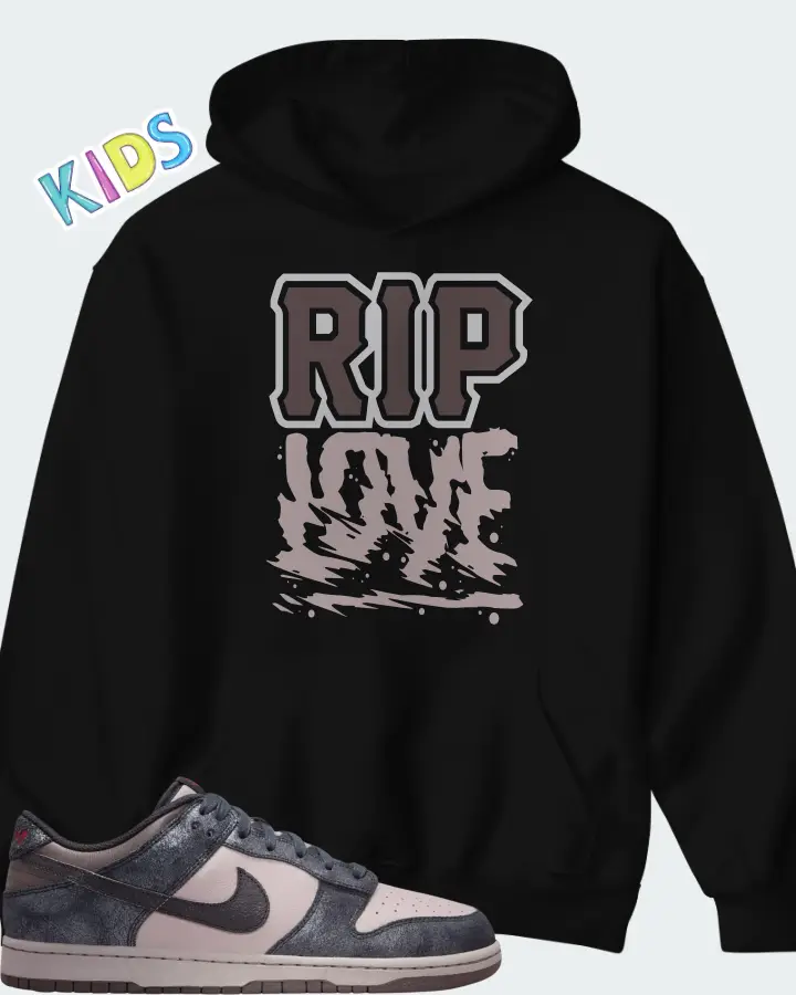 Nike Dunk Low NYC CBGB Matching Kid's Hoodie