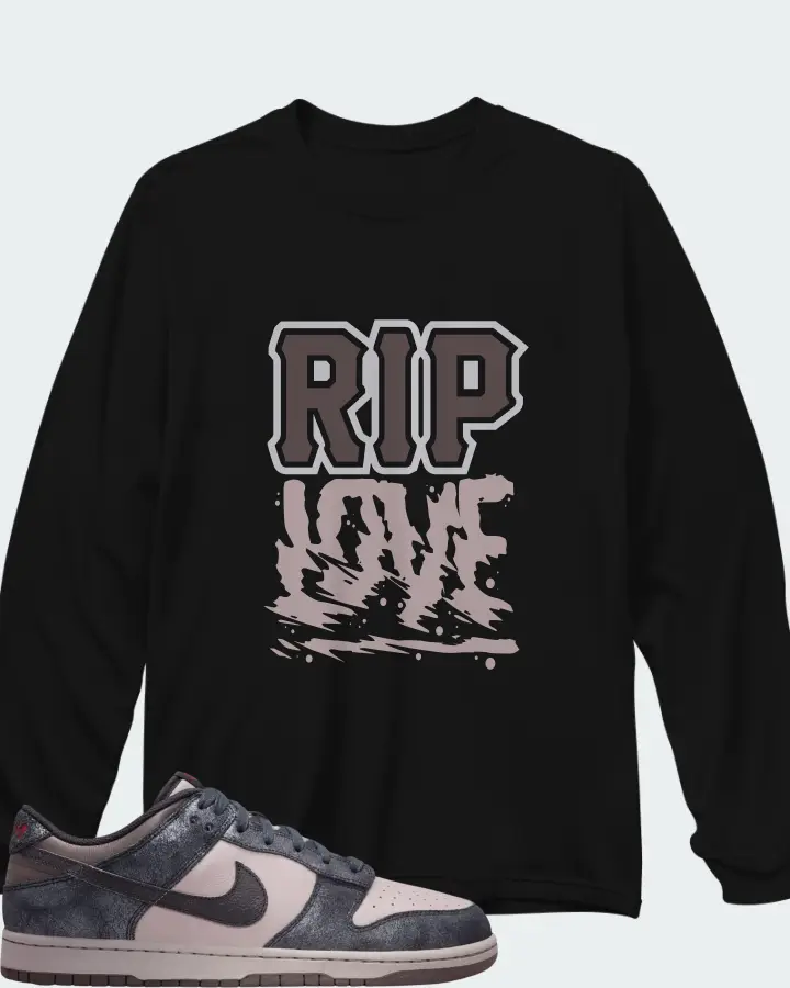 Nike Dunk Low NYC CBGB Matching Long Sleeve T-Shirt