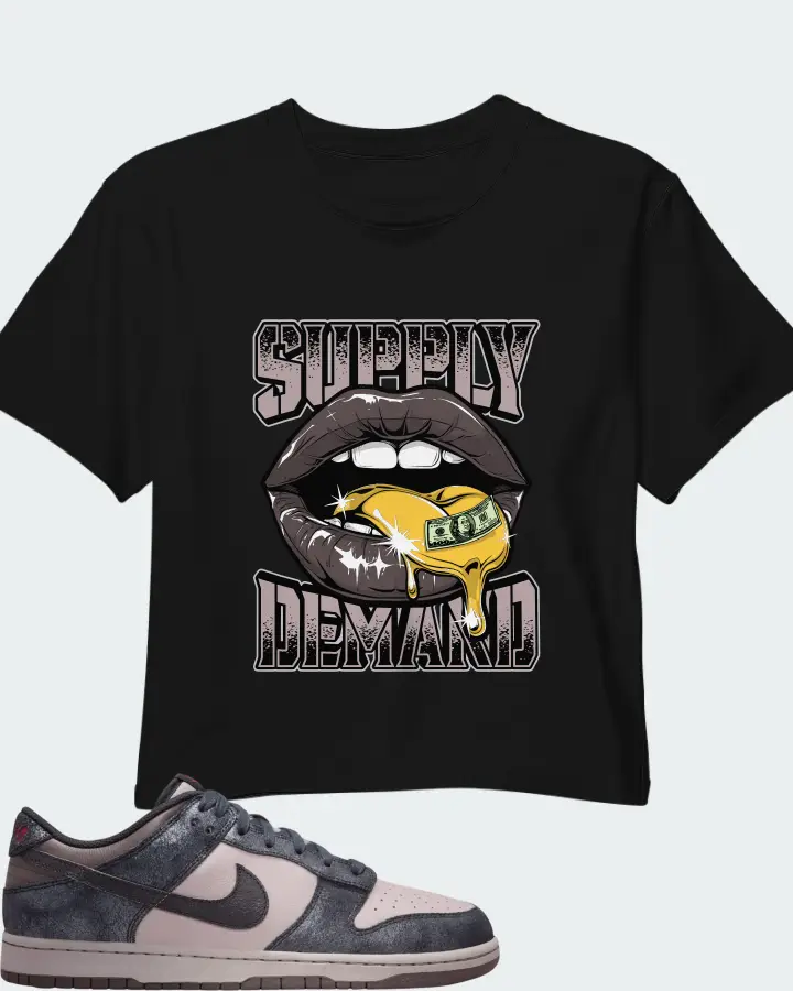Nike Dunk Low NYC CBGB Matching Crop Top