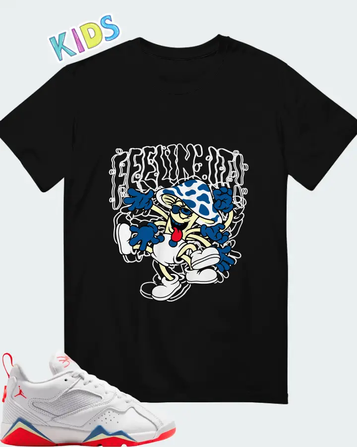 Jordan MVP 92 White Game Royal Infrared Matching Kid's T-Shirt