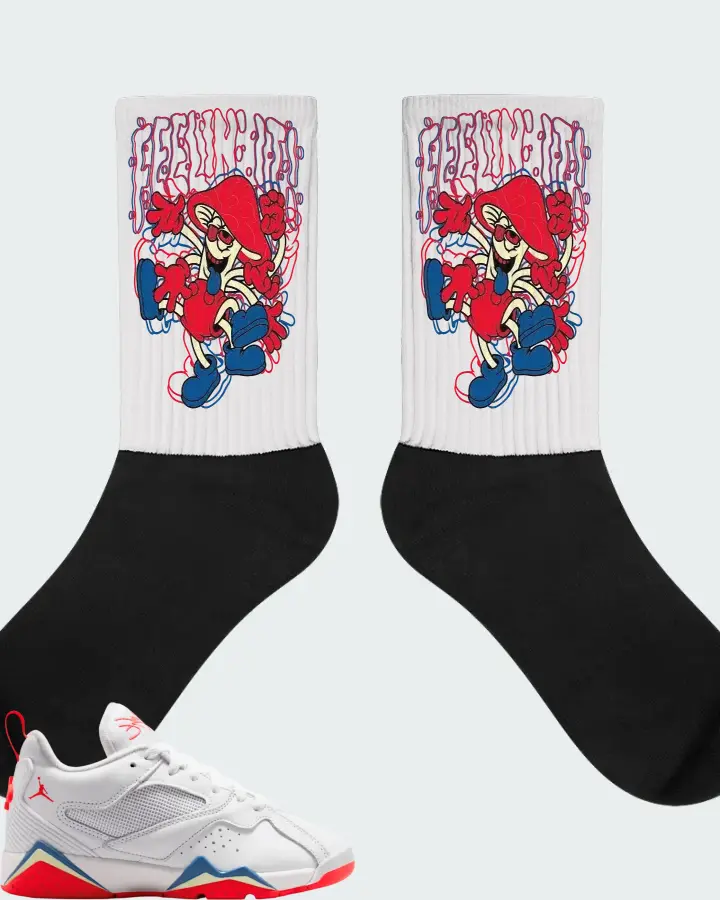 Jordan MVP 92 White Game Royal Infrared Matching Socks