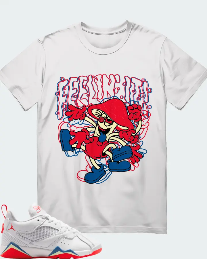 Jordan MVP 92 White Game Royal Infrared Matching T-Shirt