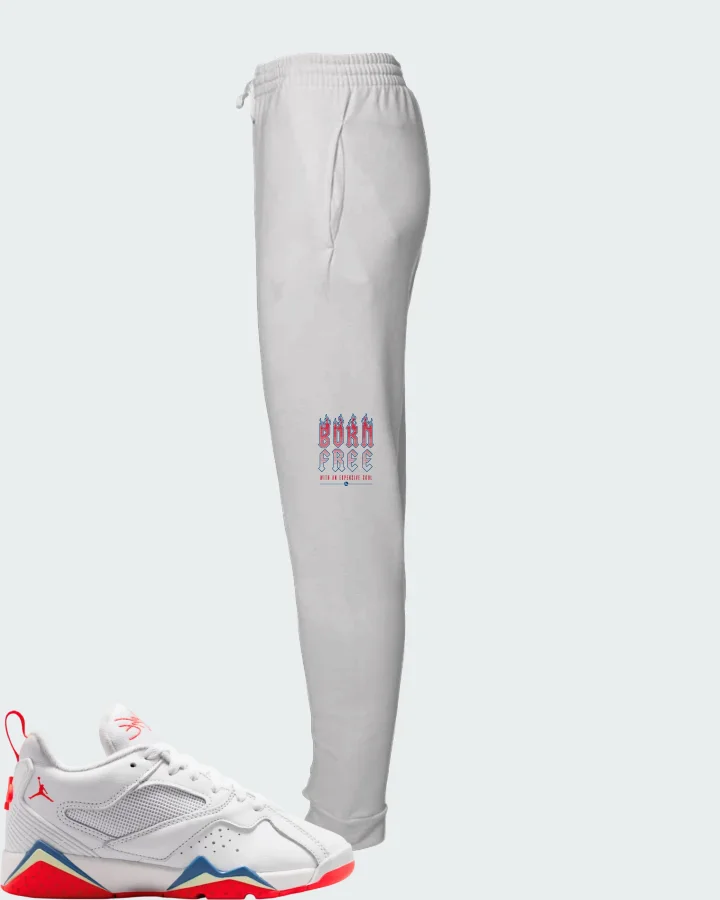 Jordan MVP 92 White Game Royal Infrared Matching Joggers