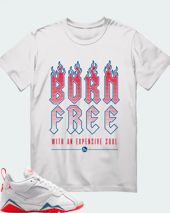 Jordan MVP 92 White Game Royal Infrared Matching T-Shirt