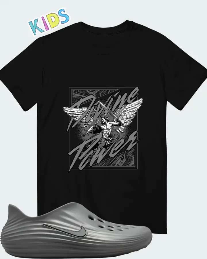 Nike ReactX Rejuven8 Smoke Grey Matching Kid's T-Shirt