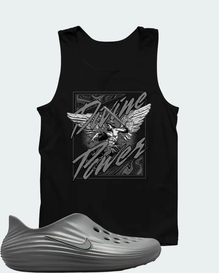 Nike ReactX Rejuven8 Smoke Grey Matching Tank Top