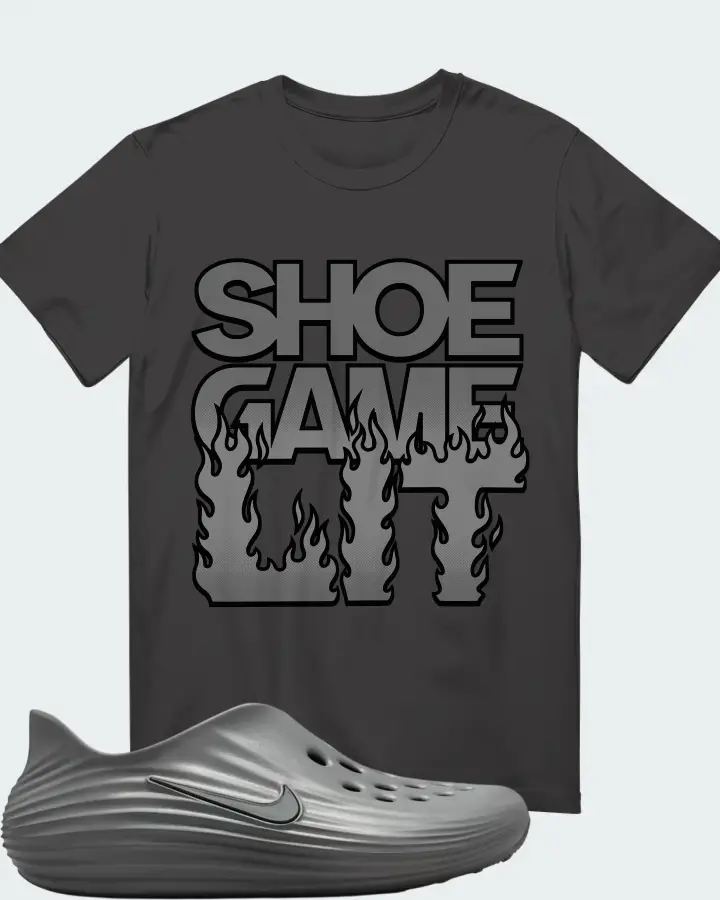 Nike ReactX Rejuven8 Smoke Grey Matching T-Shirt