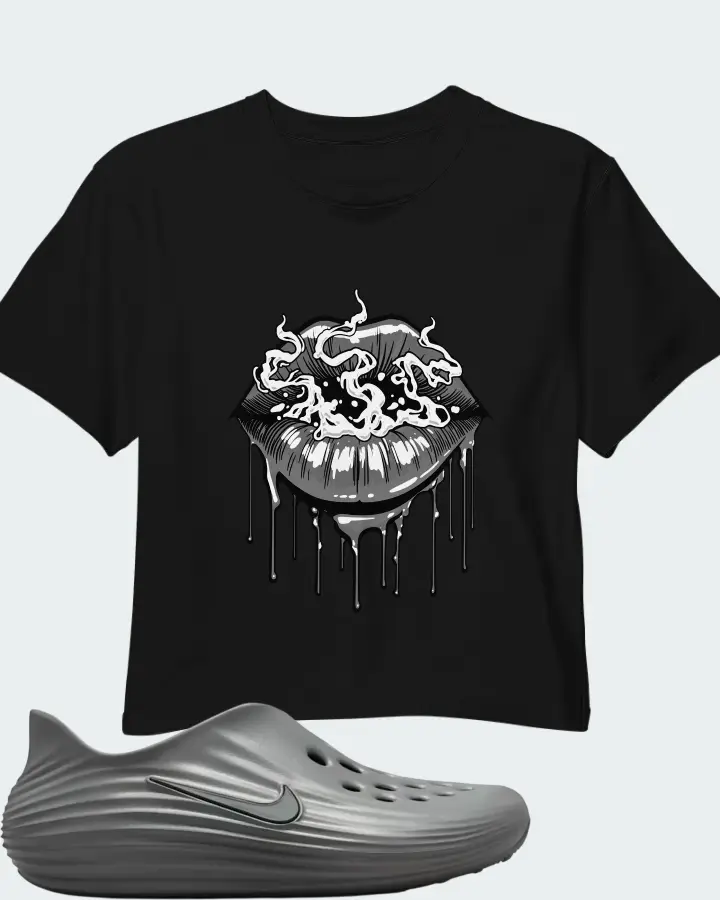 Nike ReactX Rejuven8 Smoke Grey Matching Crop Top