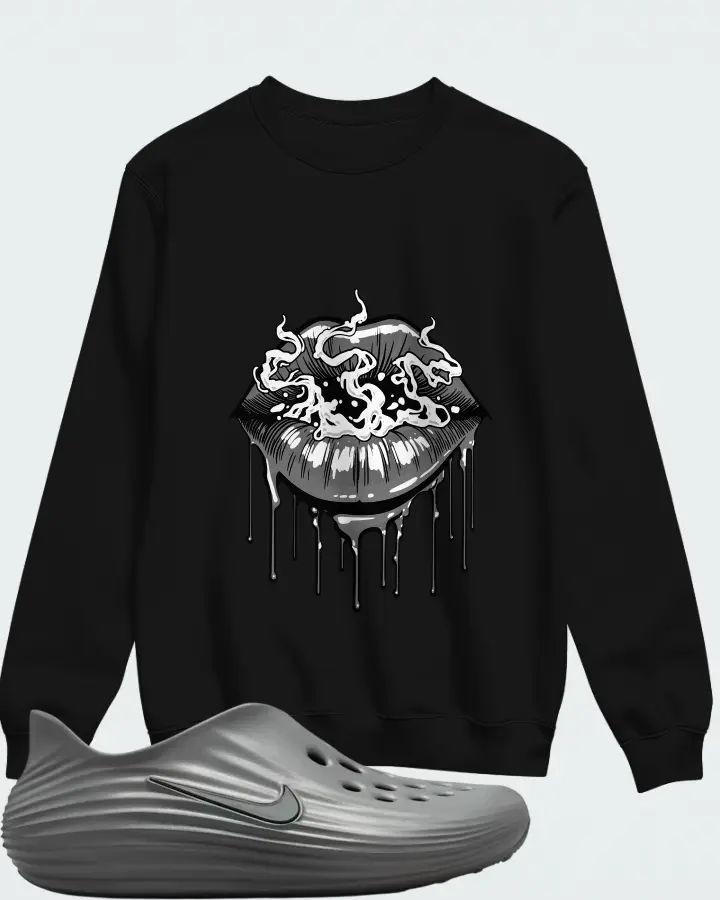 Nike ReactX Rejuven8 Smoke Grey Matching Sweatshirt