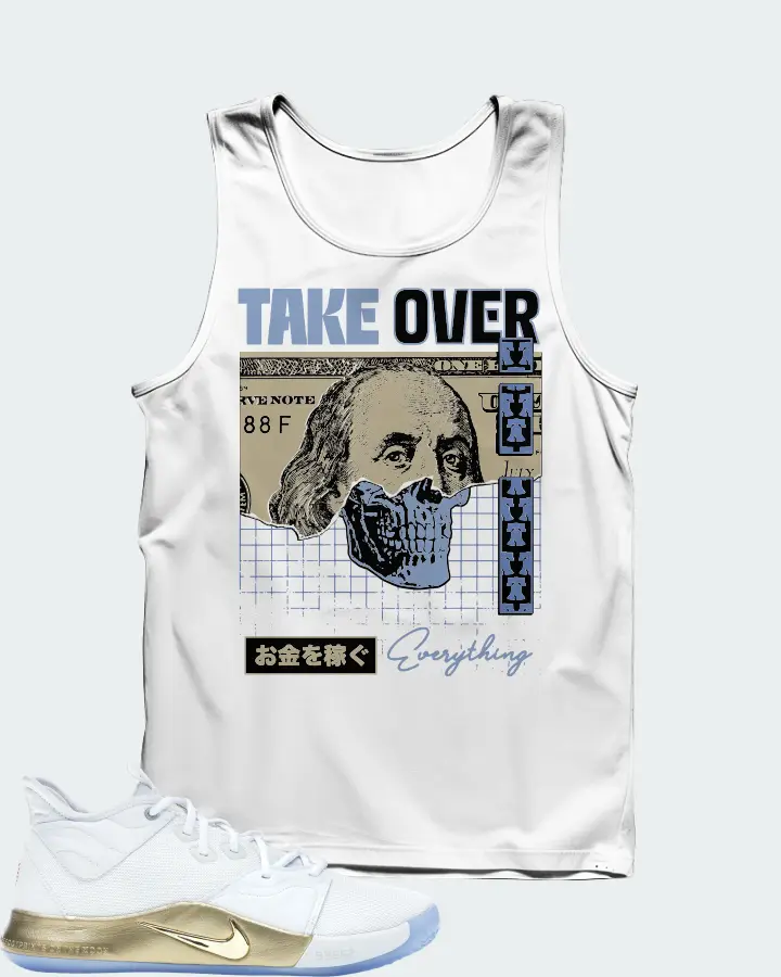 Nike PG 3 Sneaker Matching White Tank Top - Take Over