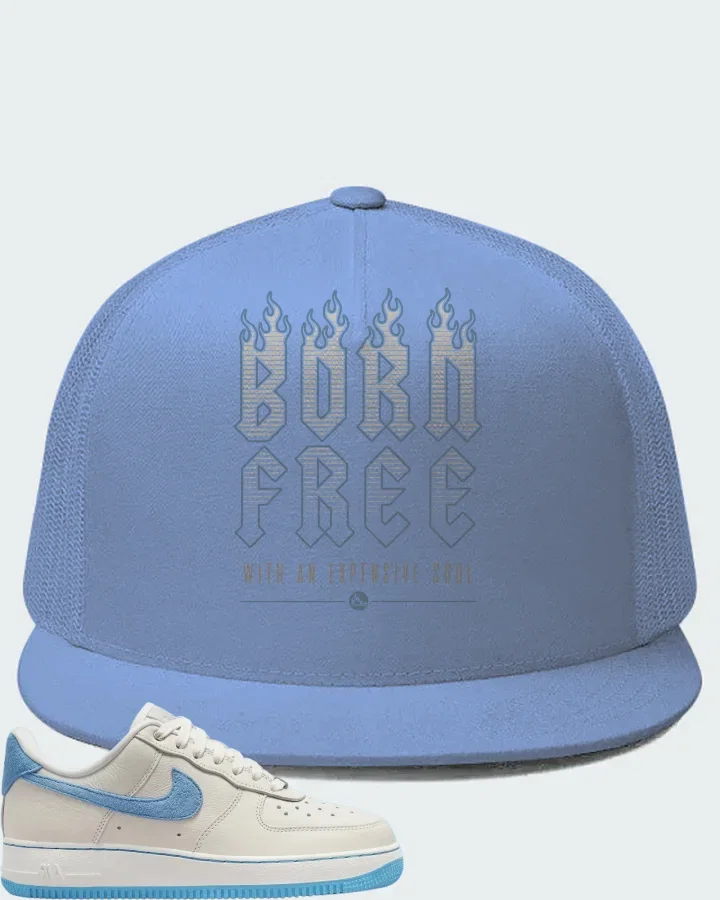 Nike Air Force 1 Low LXX University Blue (Women's) Matching Hat