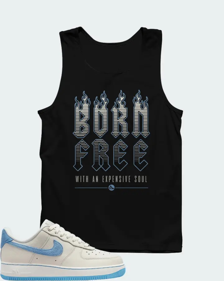 Nike Air Force 1 Low LXX University Blue (Women's) Matching Tank Top