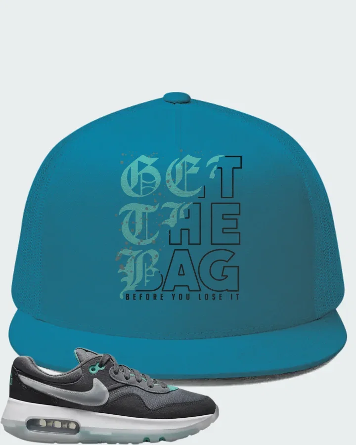 Nike Air Max Motif Cool Grey Washed Teal Matching Hat