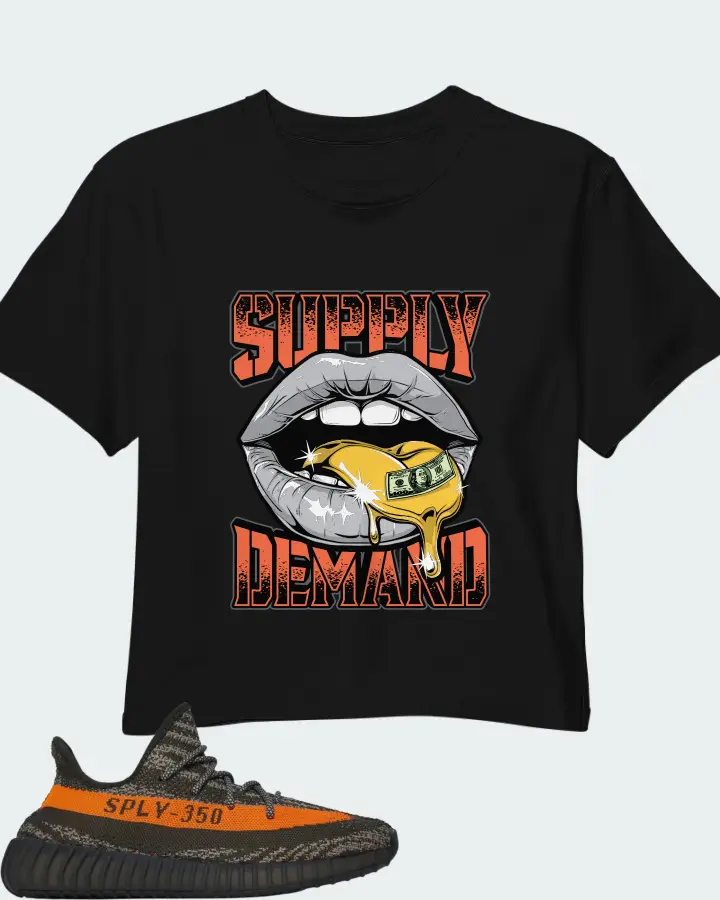 adidas Yeezy Boost 350 V2 Matching Crop Top