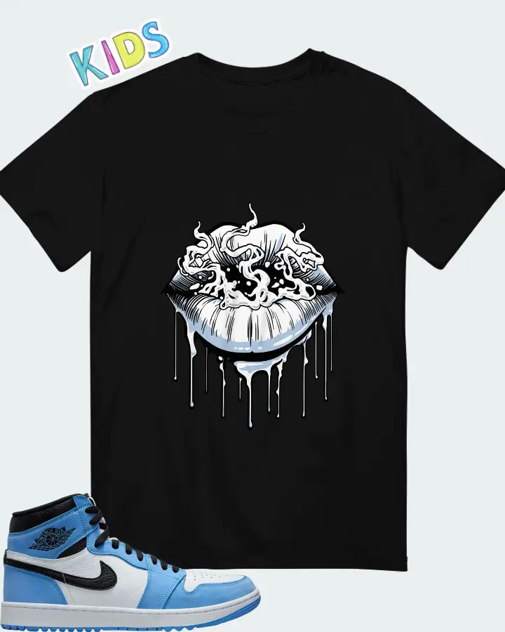 Air Jordan 1 Golf University Blue Matching Kid's T-Shirt