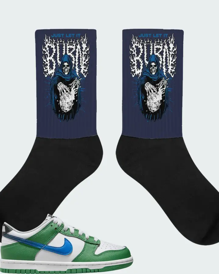 Nike Dunk Low GS Malachite Matching Socks