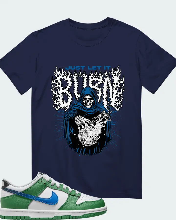 Nike Dunk Low GS Malachite Matching T-Shirt