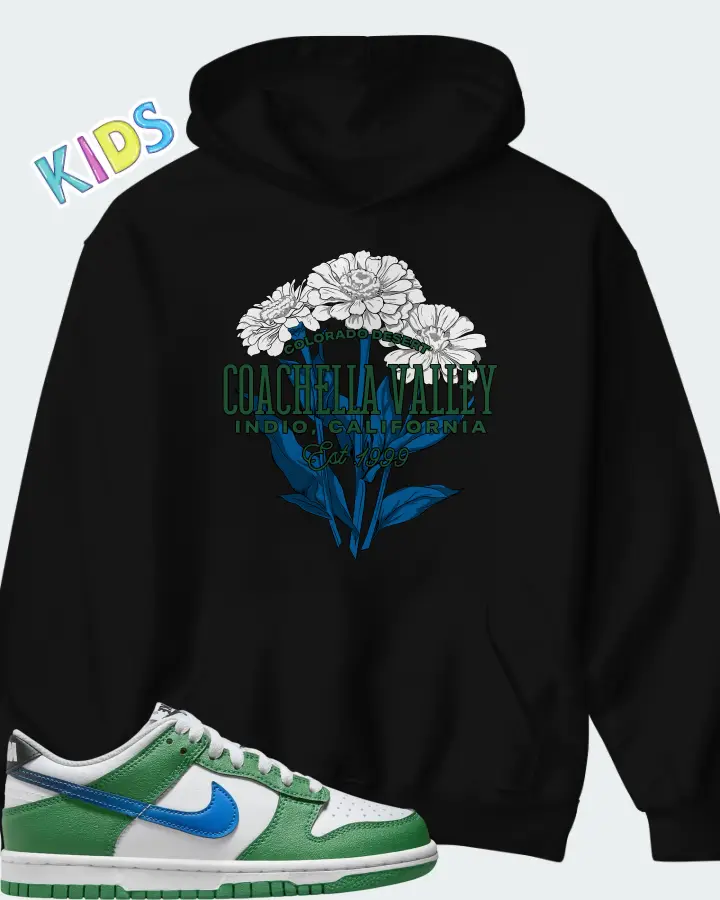 Nike Dunk Low GS Malachite Matching Kid's Hoodie
