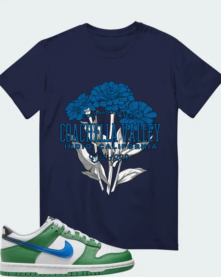 Nike Dunk Low GS Malachite Matching T-Shirt