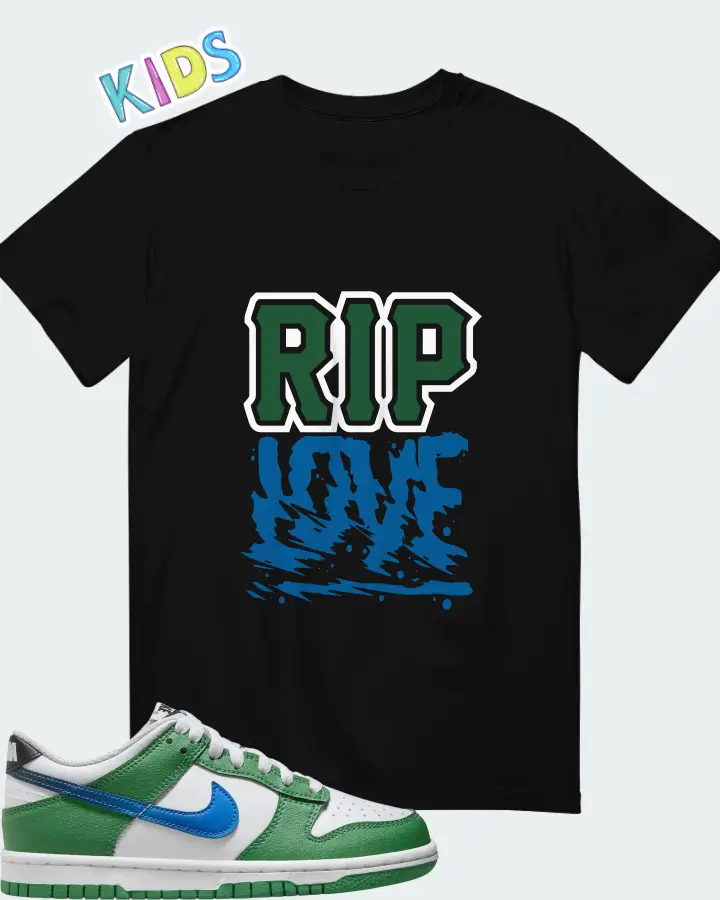 Nike Dunk Low GS Malachite Matching Kid's T-Shirt