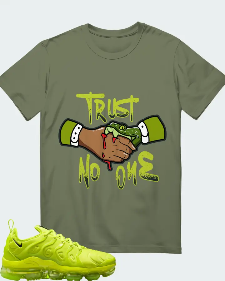 T-Shirt in Olive