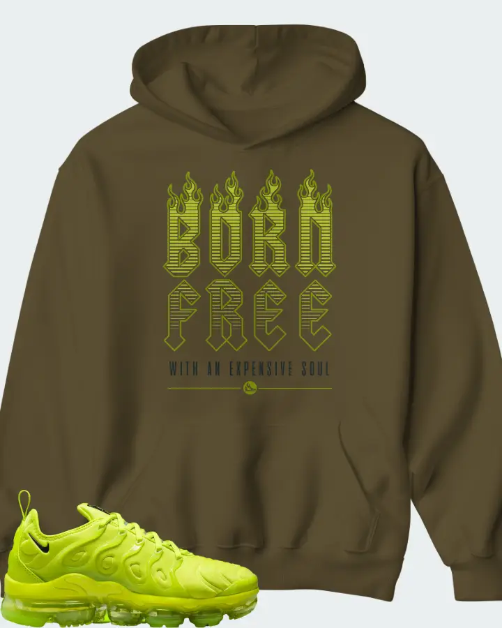 Nike Air VaporMax Plus Tennis Ball (Women's) Matching Hoodie