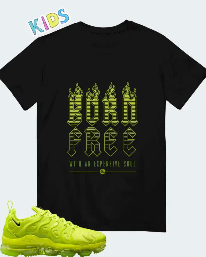 Nike Air VaporMax Plus Tennis Ball (Women's) Matching Kid's T-Shirt
