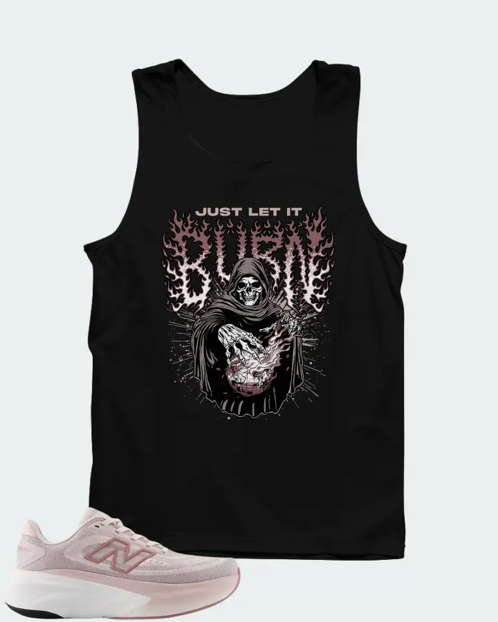New Balance Fresh Foam X More V6 Stone Pink Matching Tank Top