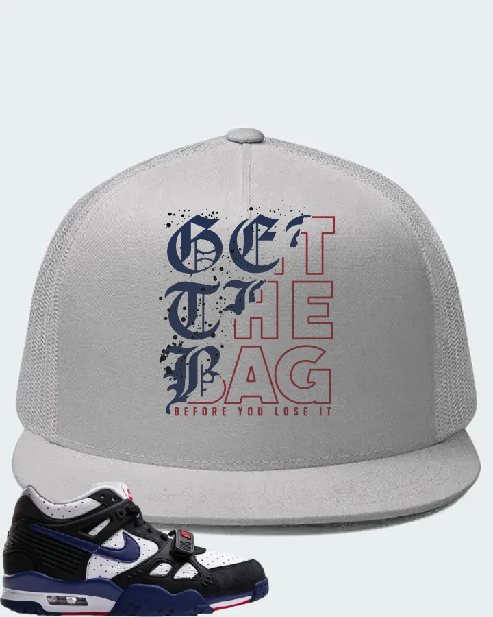 Nike Air Max Trainer 3 Black Deep Royal Blue Matching Hat