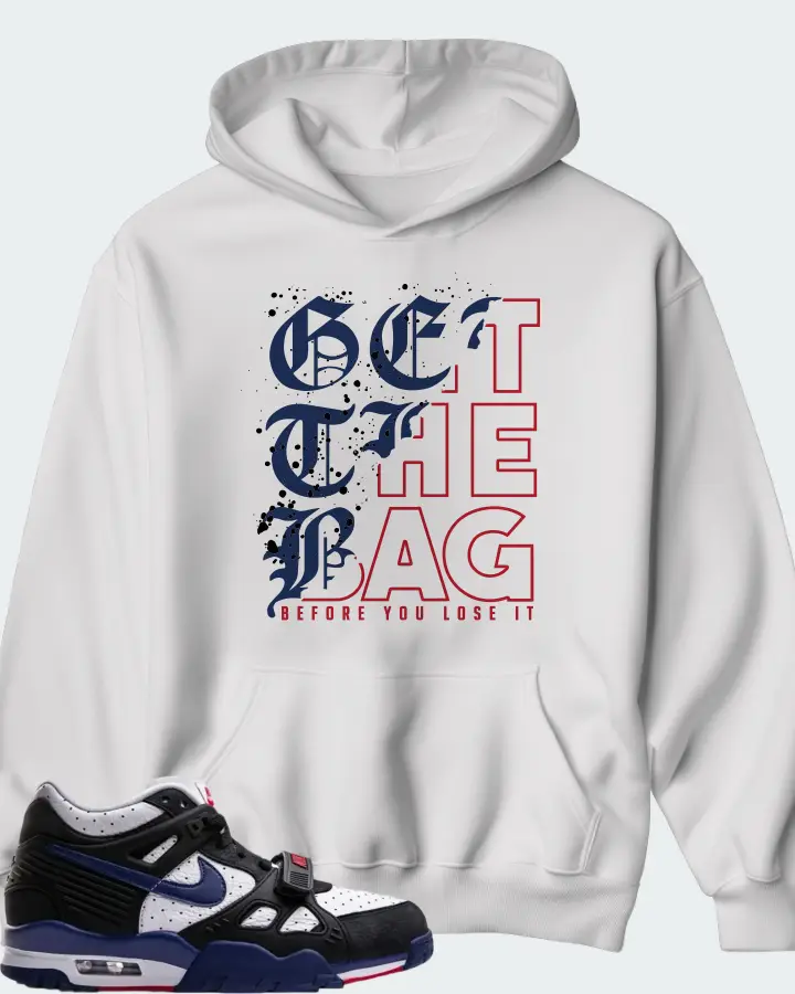 Nike Air Max Trainer 3 Black Deep Royal Blue Matching Hoodie
