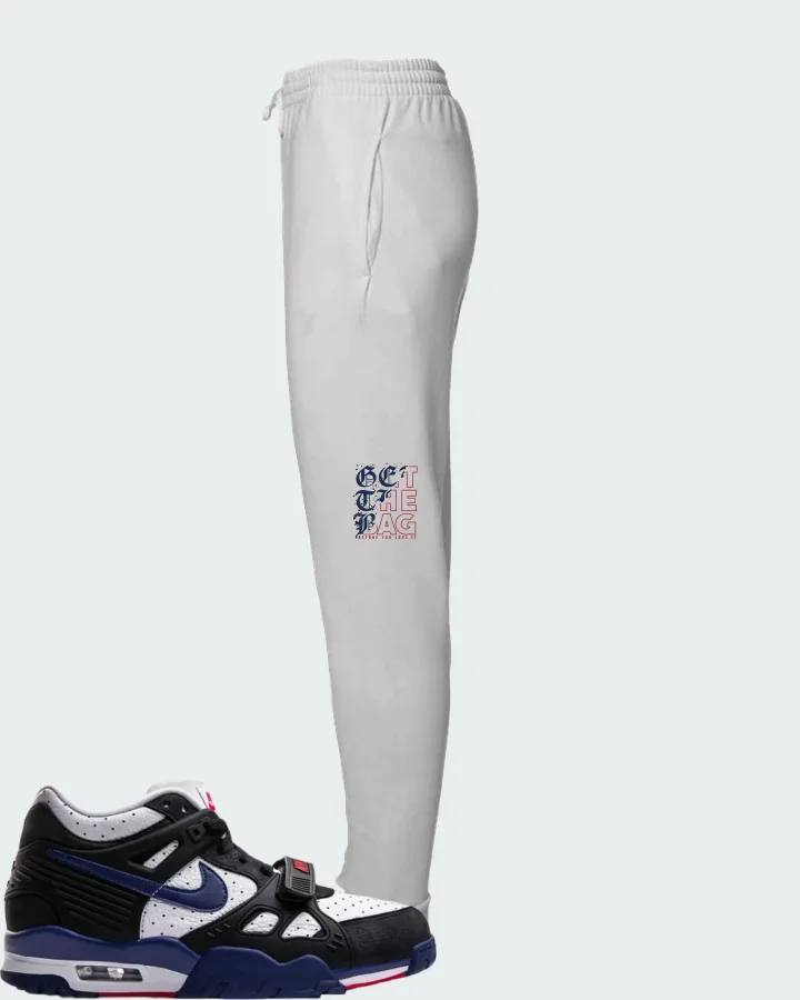 Nike Air Max Trainer 3 Black Deep Royal Blue Matching Joggers