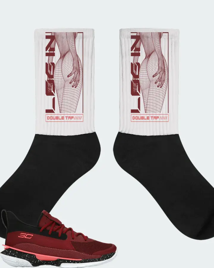 Socks in White