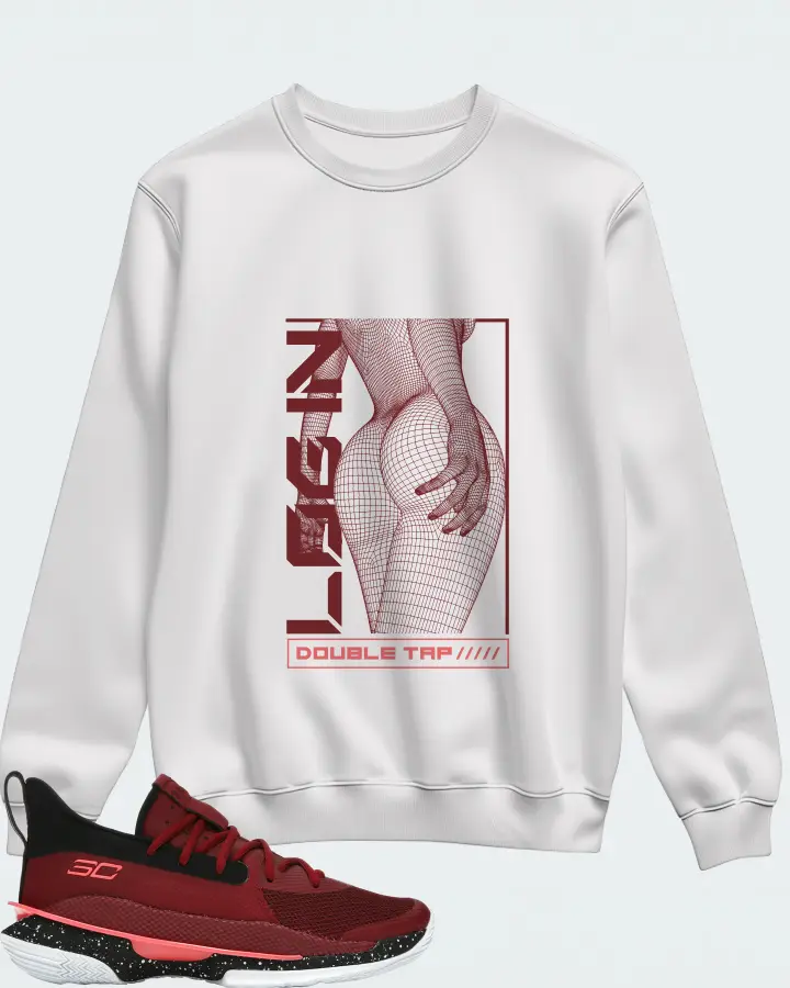 Sweatshirt in White