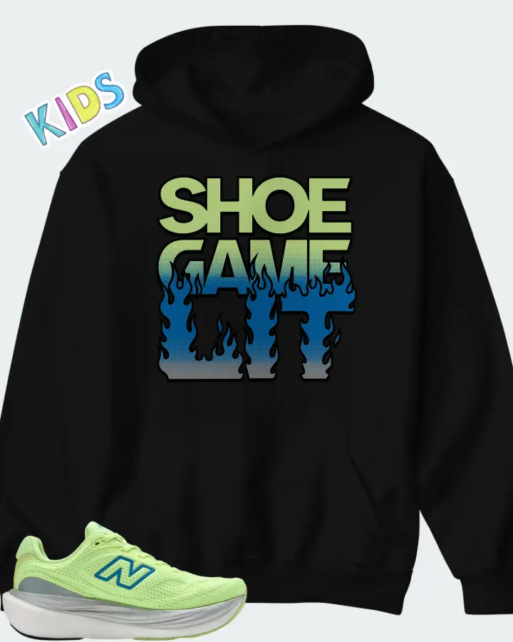 New Balance Fresh Foam X 1080v15 Afterglow Blue Bird Matching Kid's Hoodie