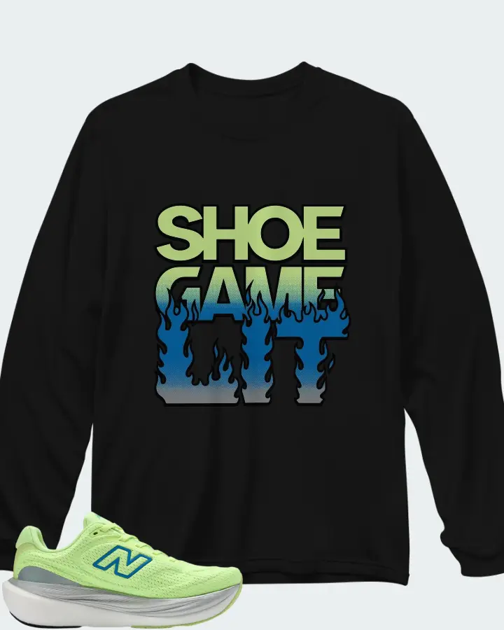 New Balance Fresh Foam X 1080v15 Afterglow Blue Bird Matching Long Sleeve T-Shirt
