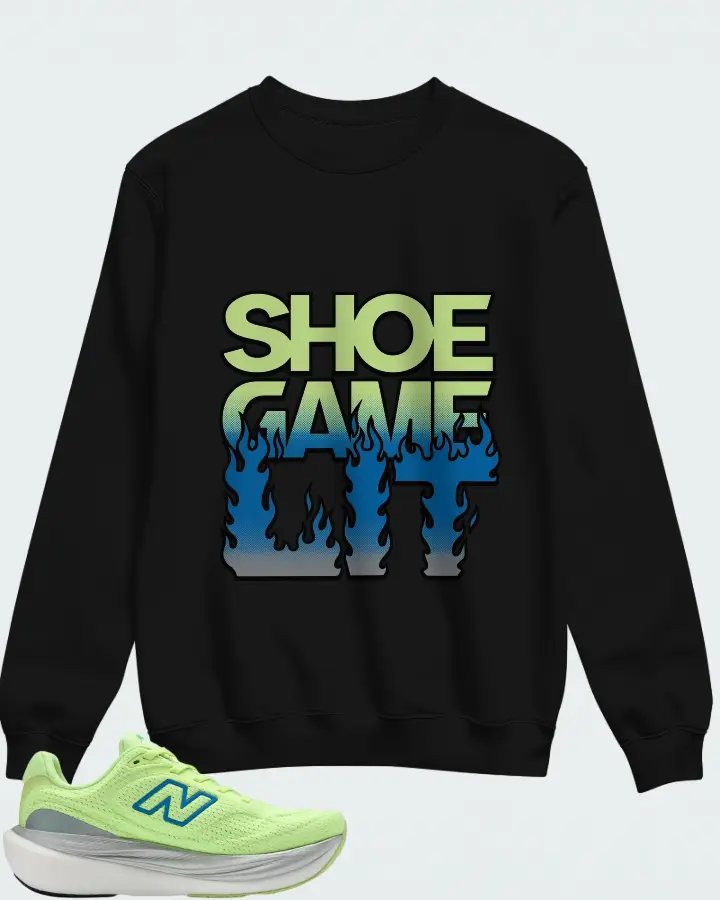 New Balance Fresh Foam X 1080v15 Afterglow Blue Bird Matching Sweatshirt