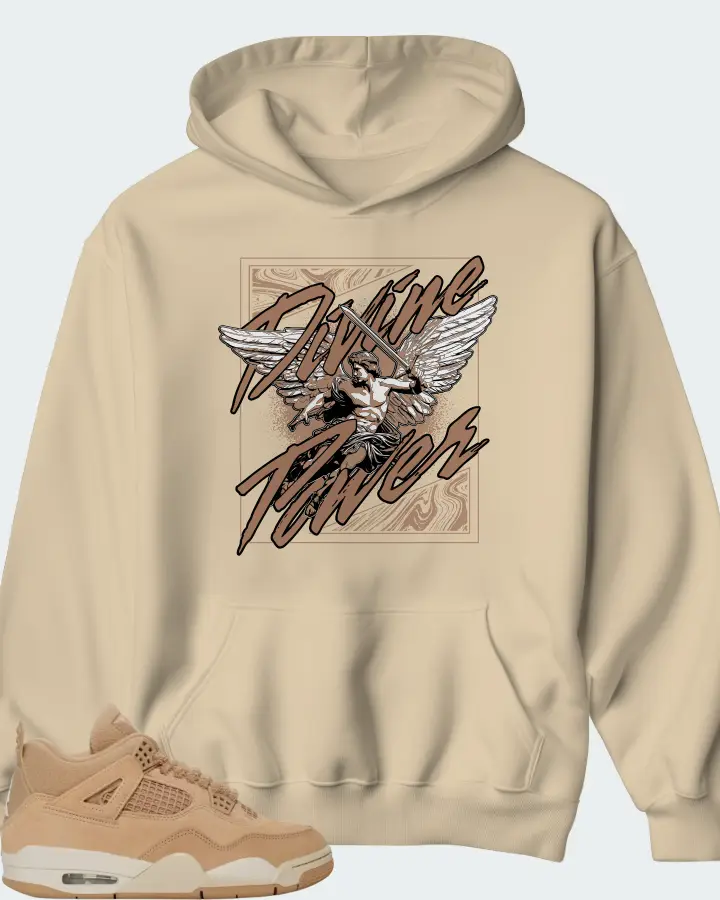 Air Jordan 4 Retro Cozy Girl Matching Hoodie