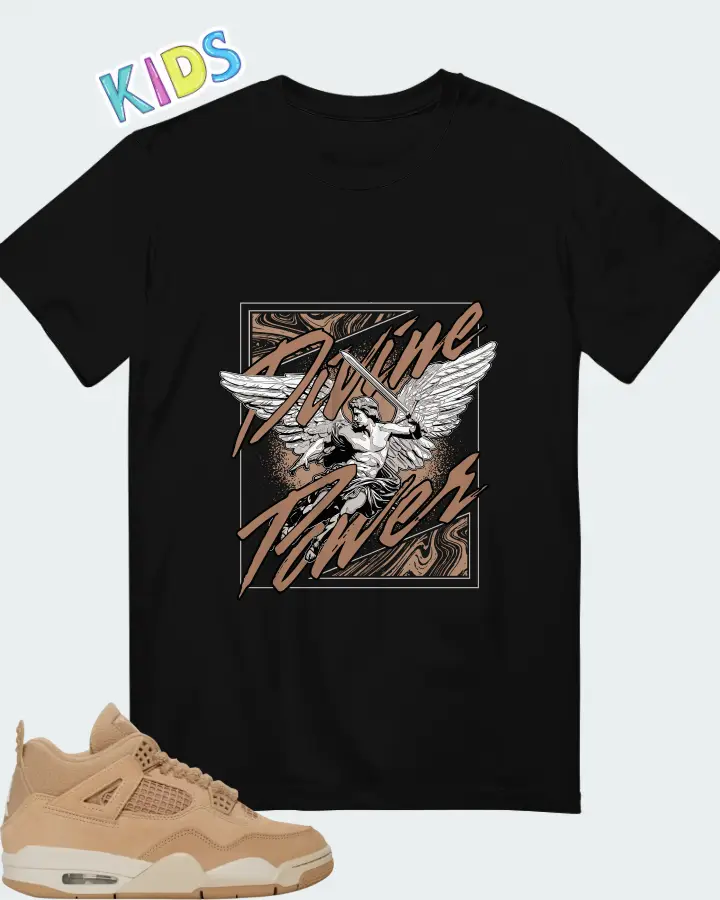 Air Jordan 4 Retro Cozy Girl Matching Kid's T-Shirt