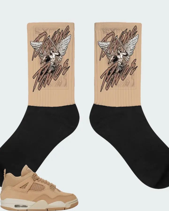 Air Jordan 4 Retro Cozy Girl Matching Socks