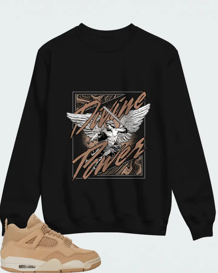 Air Jordan 4 Retro Cozy Girl Matching Sweatshirt