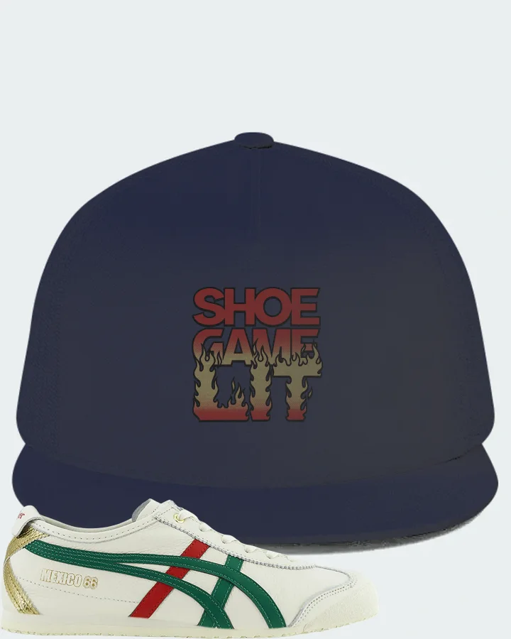 Onitsuka Tiger Mexico 66 Sneaker Matching Navy Hat - Shoe Game Lit Refreshed