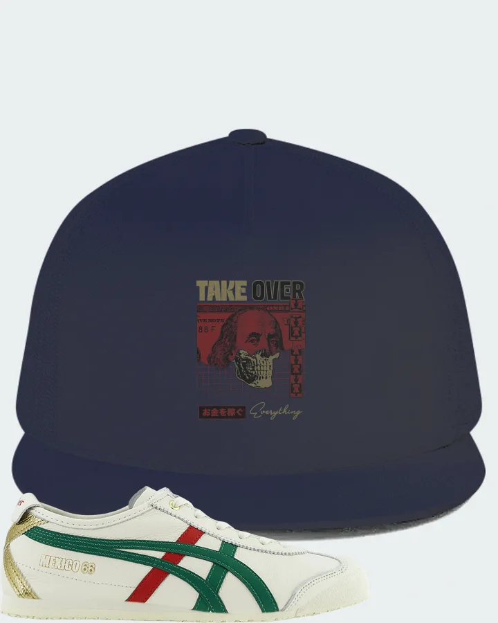 Onitsuka Tiger Mexico 66 Sneaker Matching Navy Hat - Take Over