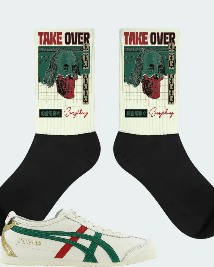 Onitsuka Tiger Mexico 66 Sneaker Matching Citron Socks - Take Over