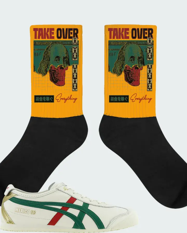 Onitsuka Tiger Mexico 66 Sneaker Matching Socks - Take Over