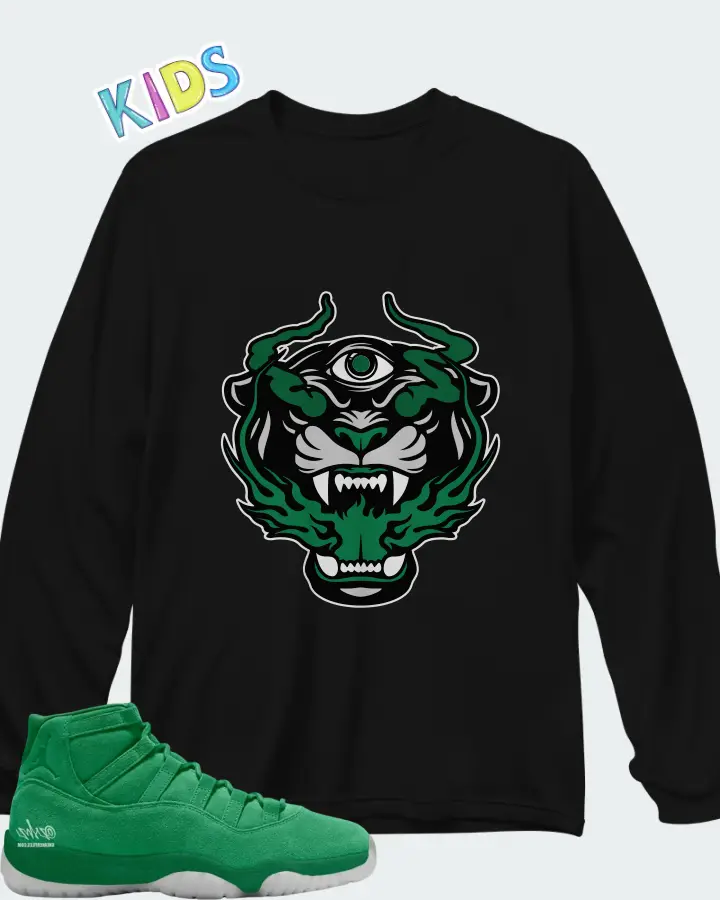 Air Jordan 11 Monstars Matching Kid's Long Sleeve T-Shirt