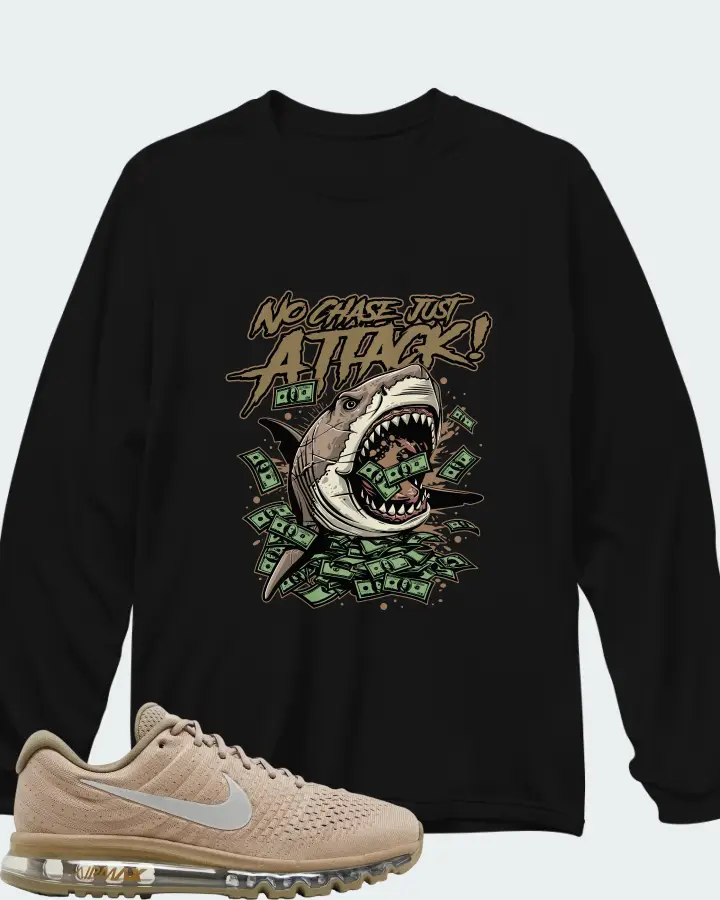 Nike Air Max 2017 Sand Matching Long Sleeve T-Shirt